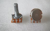 16 Type B10K soundwell Single-unit Stepped Audio Volume Potentiometer with Bent Pins Shaft 18mm 25mm