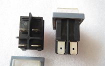 DRH-2415-3 waterproof  vacuum cleaner with light button switch 4-pin 2 position rocker switch 16A250