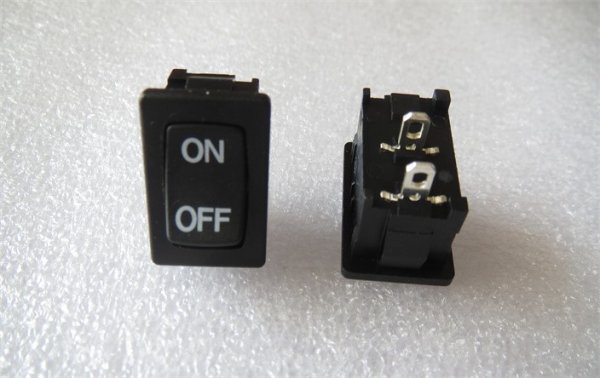 1801 German MARQUARDT high current ship type switch 2 pin 2/2nd gear rocker arm power switch 15A250V