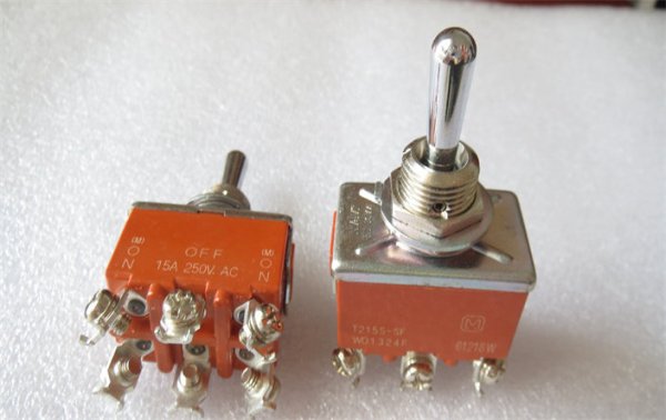 Panasonic WD1324F Self elastic Button Power Switch 6-pin Double sided Reset Shake Head Switch 15A250