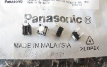 Panasonic EVQPAE04M High Temperature Resistant 4-Pin Direct Insert 6*6*4.3mm Light Touch Microswitch