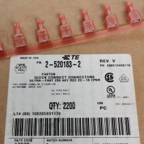 TE AMP 2-520183-2 Quick Disconnect Receptacle