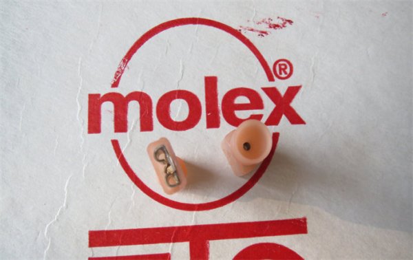 AA-2201X molex 6.3MM spring terminal block connector wire gauge 22-18