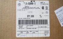 TE American AMP 3-520406-2 male and female plug terminal 6.3mm spring terminal block with sleeve 16-14