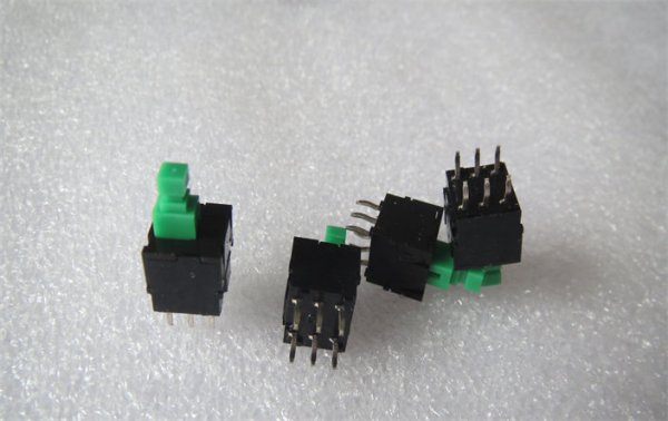 8.5*8.5*16 Japan Panasonic ESB reset button button 6-pin key switch self-elastic power switch