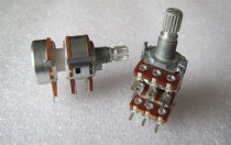 ALPHA 16 type B1K 3-unit Stepped Audio Volume Potentiometer for Hi-Fi Amplifier Speaker