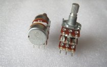 B1KALPHA 16 type triple audio speaker volume potentiometer with stepper audiophile amplifier