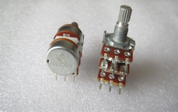 B1KALPHA 16 type triple audio speaker volume potentiometer with stepper audiophile amplifier
