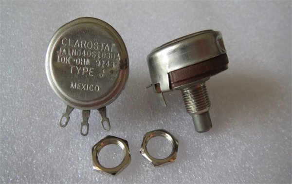JA1N040S103UA American CLAROSTAT 10K amplifier potentiometer round handle handle length 15.5MM