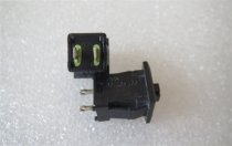 MIYAMA  DS-435 DS-436 Japan Square Latching Switch 2-Pin Push Button Locking Power Switch 1A 250V