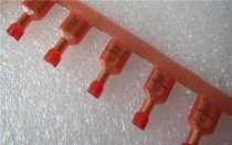 2-520405-2 American TE Tyco insulated terminal block 6.3MM spring plug connector in stock