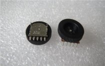 Japan Panasonic A10K*2 dual radio MP3/4 wheel dial gear potentiometer 16*3mm