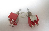 U23 C&K Toggle Switch 6-Pin 3-Position Power Switch For Electric Guitar 5A 120V