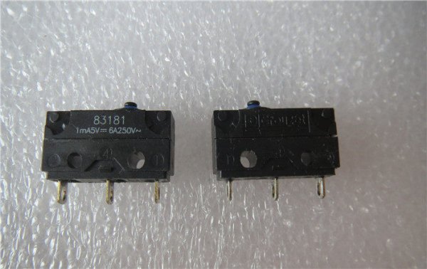 Crouzet 831810C2.0 Waterproof & Dustproof 3-Pin Micro Switch, Travel Limit Reset