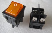 RF-1004 RONG FENG boat switch 4-pin second gear with light rocker toggle power switch