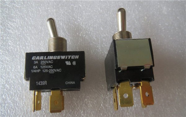 1439R CARLING SWITCH toggle switch 4-pin 6A125V 12MM