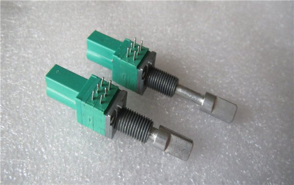 B100K Dual  unit Sealed Push-Pull Potentiometer B104 Shaft Length 30mm  22mm  