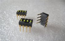 Japan FUJISOKU 804BS DIP switch 4-digit 4P gold-foot key-type encoding 2.54mm pitch convex keys