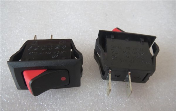 Garni CANAL boat type 2-foot 2-speed amplifier audio power rocker switch 16A250V