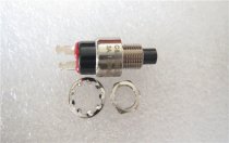 8551  C&K Miniature Push Button Switch  2-Pin Momentary Power Switch 3A 120VAC  Mounting Hole 6.3mm SPST NO