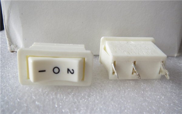 1420 ARCOLECTRIC power supply boat switch 3-pin 3-speed hair dryer rocker switch