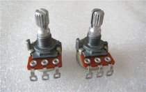 Japan ALPS 16 type single B10K audio speaker B103 volume potentiometer handle length 15MM hole foot