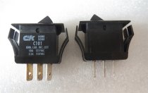 C101 C&K Rocker Switch 3-Pin 2-Position Power Switch 7.5A 250V