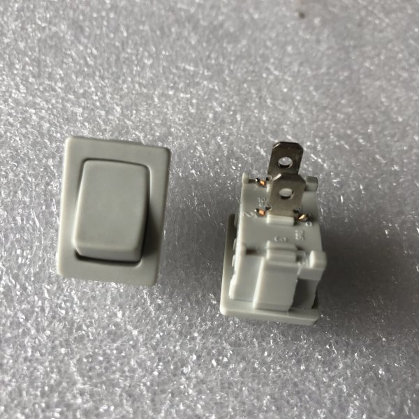 R13-66 SCI gray rocker switch 2 feet 2 position rocker power switch 10A