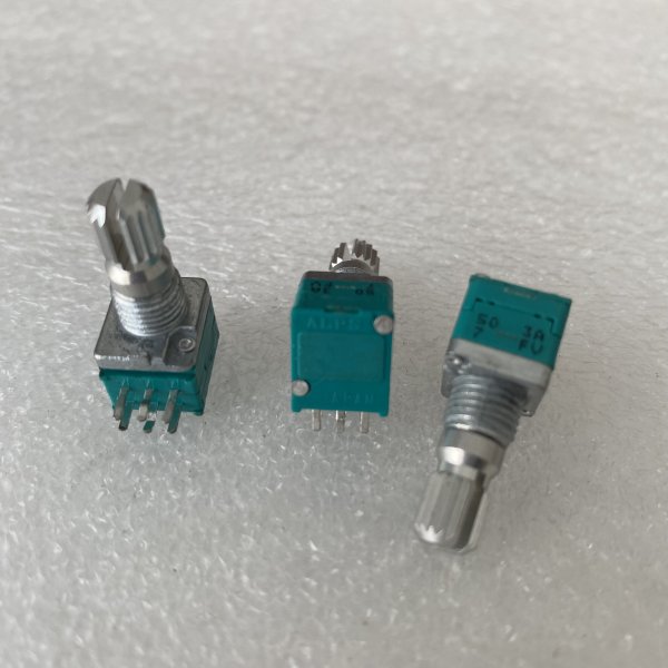 A50KX2 ALPS 0911 A503 2 unit 15MM audiophile grade volume  potentiometer