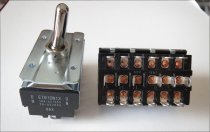 FUJISOKU ET610N13 Toggle Power Switch for Kobelco Excavator 18-Pin 2-Position