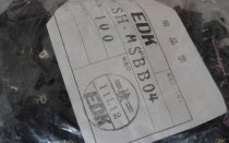 EDK SH Square Push Button Switch 2-Pin SPST NO Momentary 3A 125VAC