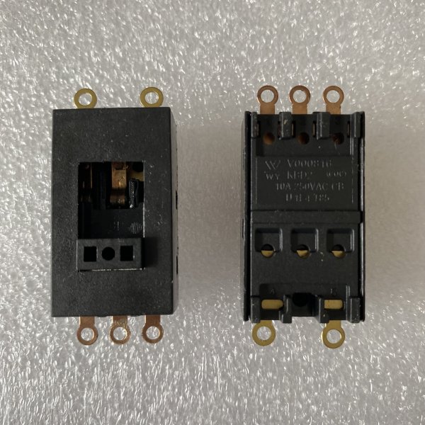 KBD2 slide switch 5PIN 4 POSITION 10A