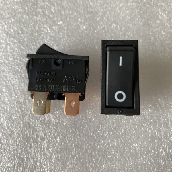 SHINMEI SLS-21-800-2BB104268 16A250V 4PIN 2 GEAR ROCKER SWITCH