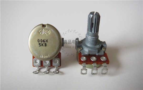 B502 ALPS 16-type single-joint B5K audiophile-grade audio volume potentiometer hole foot handle length 15MM