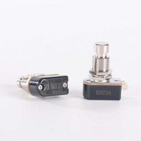 R13-85 SCI electric guitar effector foot switch Carling button push-through switch foot nail normally open