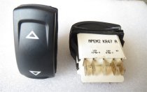 KR47A France APEM2 Momentary Rocker Switch 10-Pin Dual Reset Left Right Power Switch