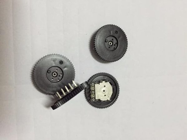 VT09CH 5pin B10K HDK Vortex Gear Potentiometer Turntable Volume Switch 20X2MM