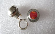 Honyone PBM12 12mm Round Push Button Switch Waterproof Stainless Steel Metal Switch 2A