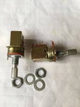 Japan NOBLE B500K Guitar Push-Pull Coil-Splitting Potentiometer 15mm Shaft with Nut & Washer New