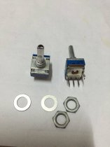 CRC12 Potentiometer Center Detent Vertical Single Unit  A10K  Shaft Length 20mm  Brand New