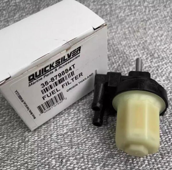 Fuel Filter in-line fuel filter 30/50/60/75/115/150 HP V6 V8 Mercury Origin
