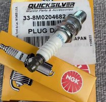 Spark plug 30-60-75-90-115-150hp V6 V8 225-300 NGK V-POWER Mercury Origin