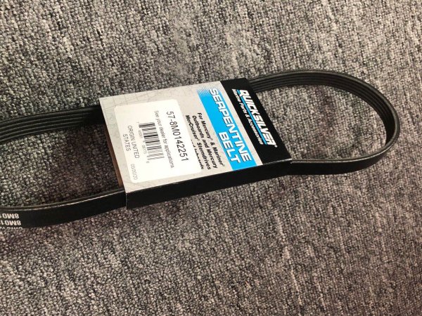 Mercury V6 V8 BELT 225-250-300HP OUTBOARD VERADO V8 SERPENTINE BELT 57-8M0142251