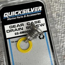 Gear case drain screw 22-8M0058389 Mercury origin