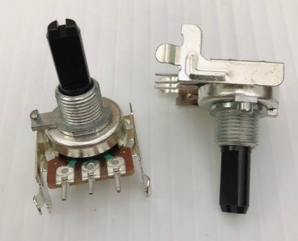 161 horizontal potentiometer 3-pin B10K B50K B100K A10K amplifier volume adjustment switch