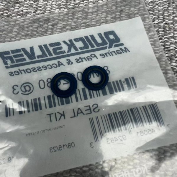 8M0082880 Mercury/Mariner Outboard Gearbox Drain/Fill Screw Washers (2pack)