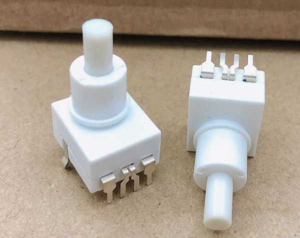 ALPS double tone key type SPED220200 car ceiling light white switch button 4 pins