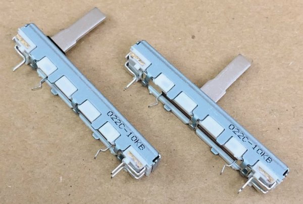 ALPS 45MM sliding potentiometer push B10K 3-pin electronic piano volume adjuster RS30111A602N