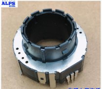 ALPS EC40 hollow shaft rotary encoder with button switch 16 positioning 8 pulse car audio switch