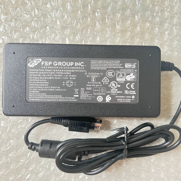 FSP090-AWBN3 FSP 54V 1.67A 4pins AC Adapter